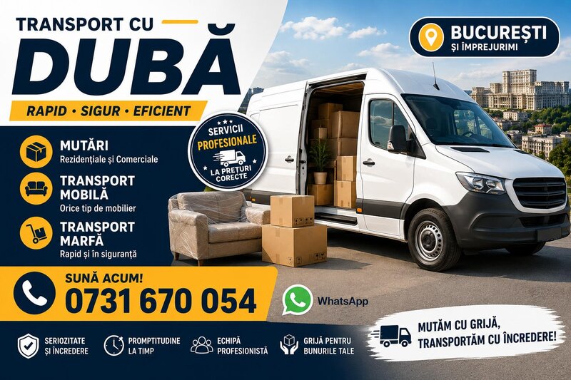 Transport mobilier, electrocasnice, .